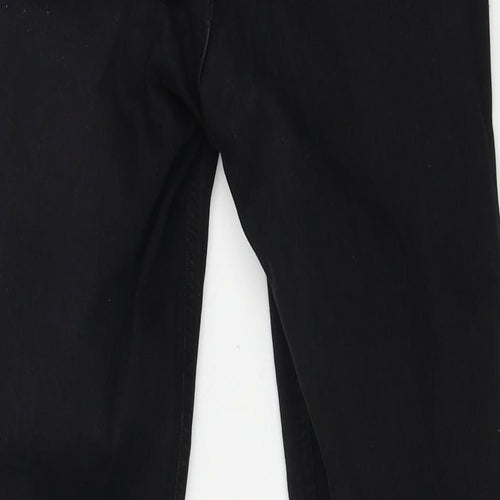 Topshop Womens Black  Denim Skinny Jeans Size 26 in L25 in