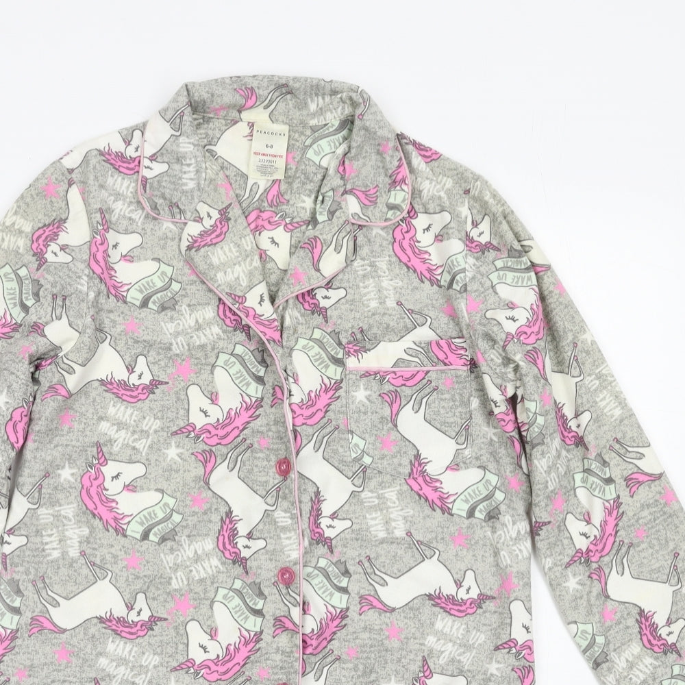 Peacocks Womens Grey Geometric  Top Dress Size 6  - Unicorn