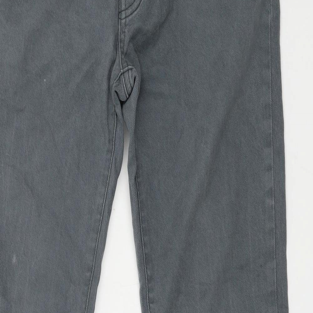 Topman Mens Blue  Denim Straight Jeans Size 34 in L33 in