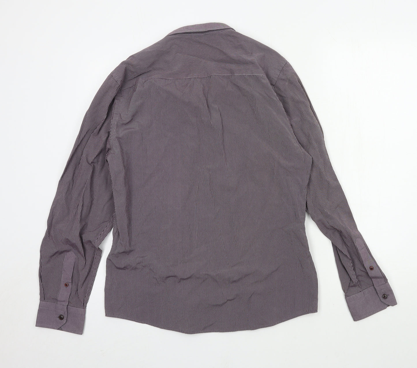 River Island Mens Purple    Button-Up Size M
