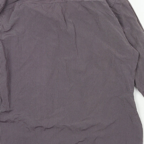 River Island Mens Purple    Button-Up Size M