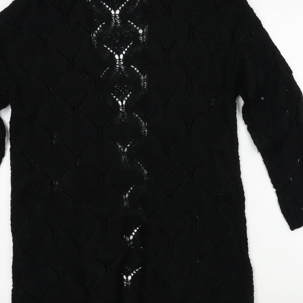 Atmosphere Womens Black  Knit Cardigan Jumper Size 8