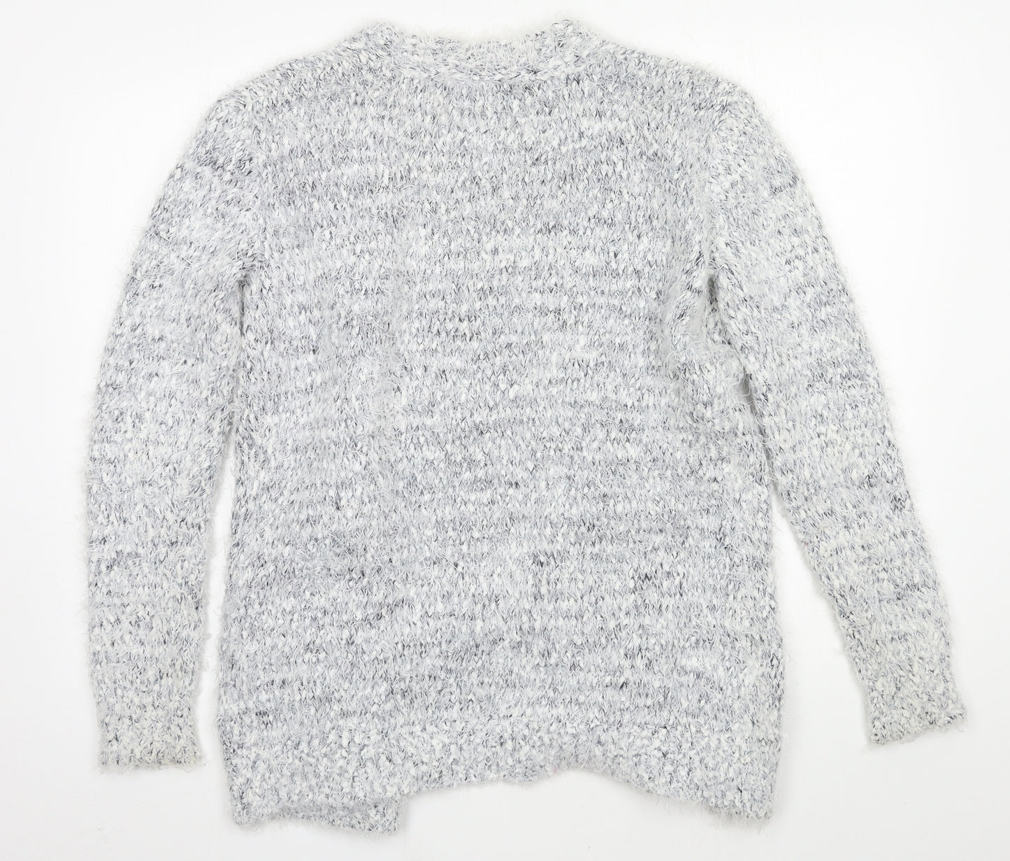 Atmosphere Womens Grey  Knit Cardigan Jumper Size 10