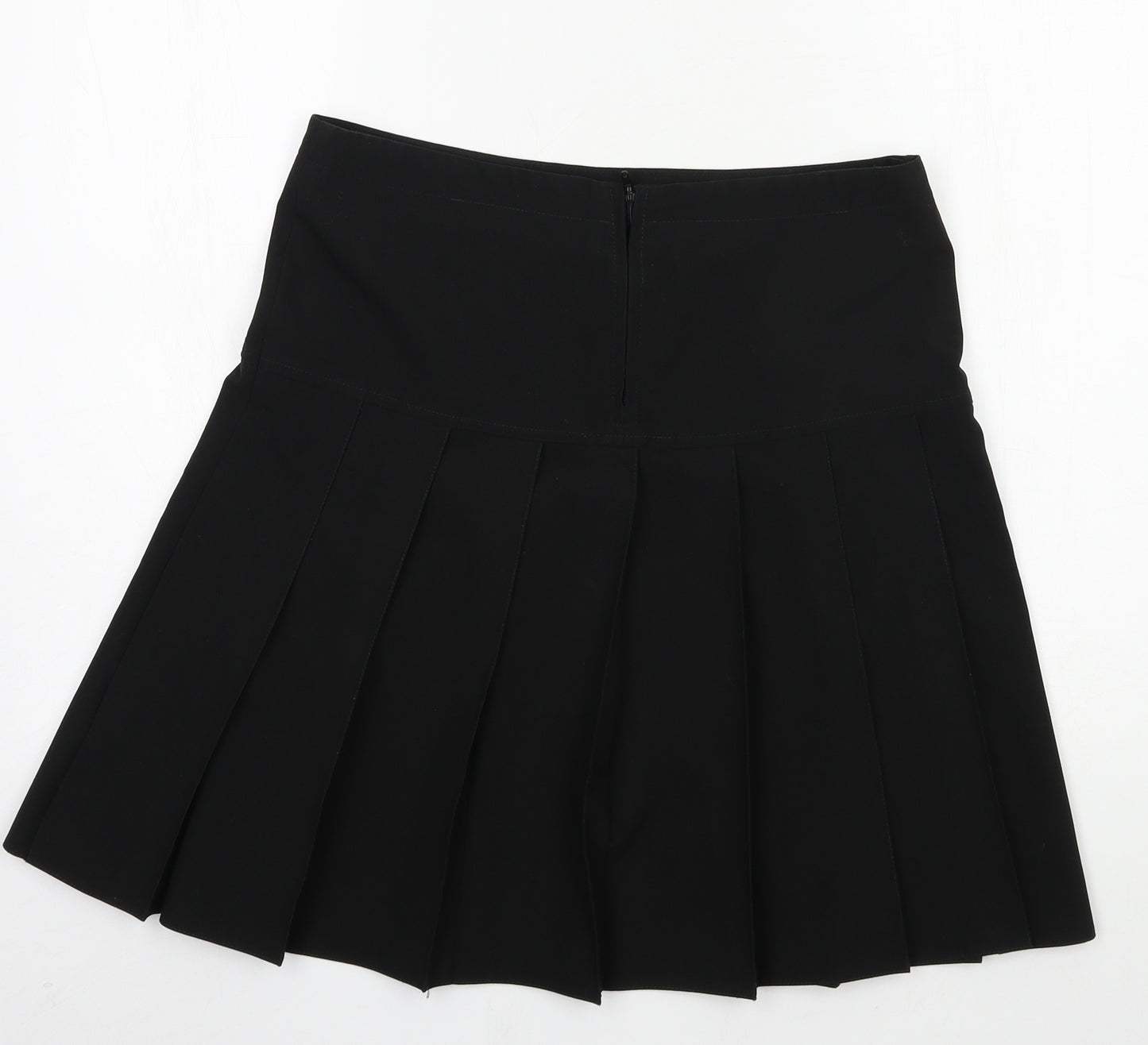 Preworn Womens Black   Flare Skirt Size 14