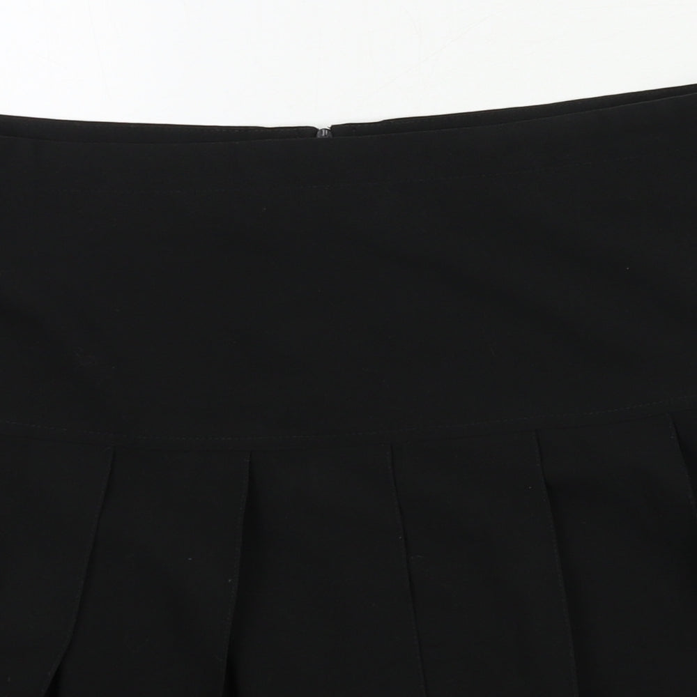 Preworn Womens Black   Flare Skirt Size 14