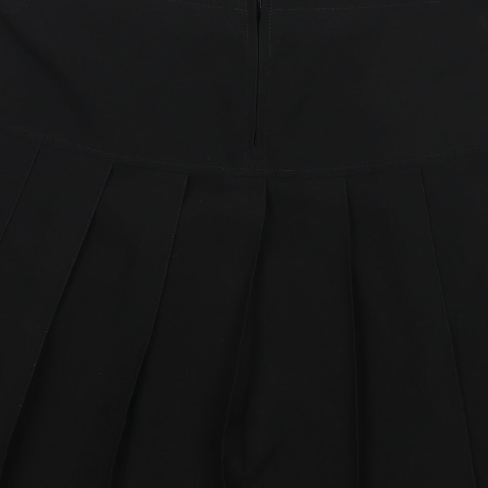 Preworn Womens Black   Flare Skirt Size 14