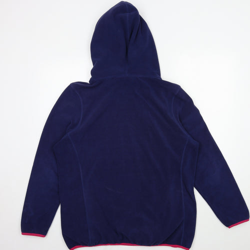 Peter Storm Womens Blue  Fleece Pullover Hoodie Size 18