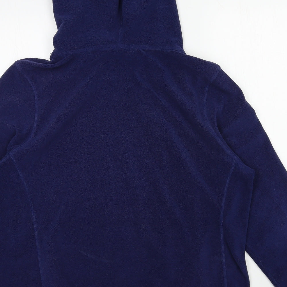 Peter Storm Womens Blue  Fleece Pullover Hoodie Size 18