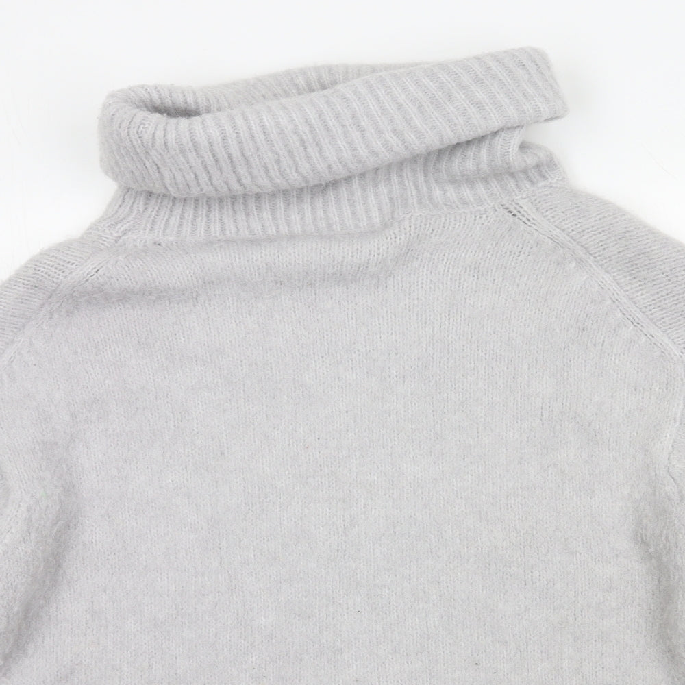 Zara Womens Grey  Knit Pullover Jumper Size M