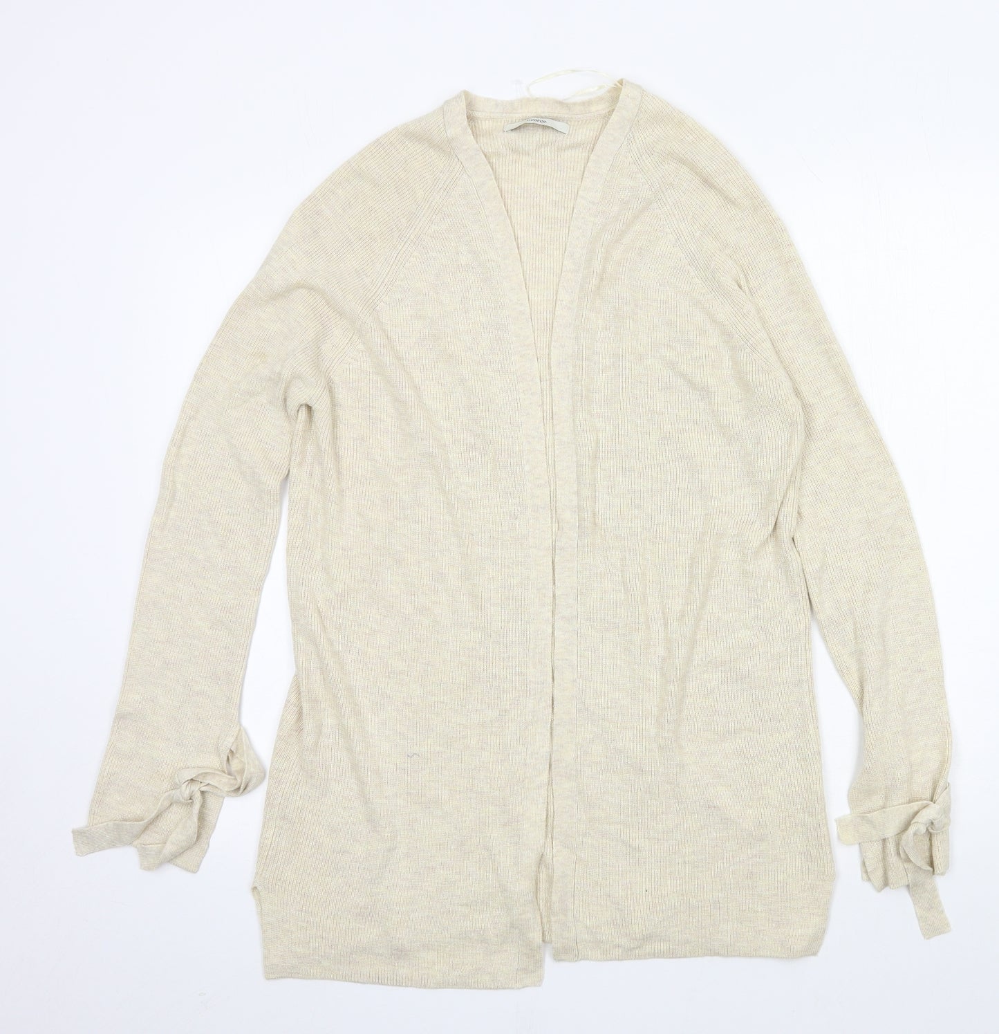 George Womens Ivory  Knit Cardigan Jumper Size 16