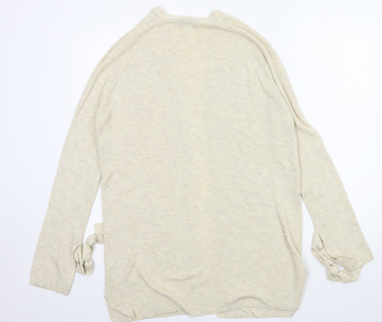 George Womens Ivory  Knit Cardigan Jumper Size 16