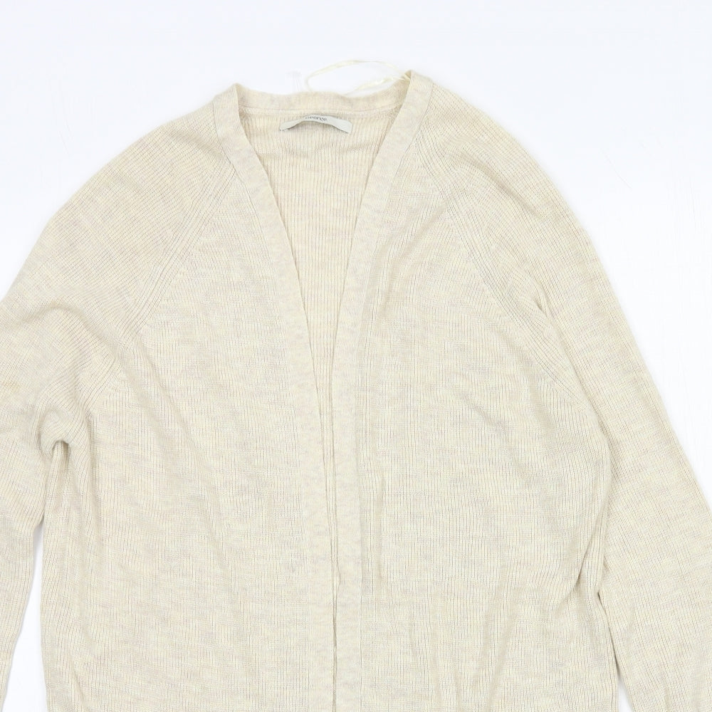 George Womens Ivory  Knit Cardigan Jumper Size 16