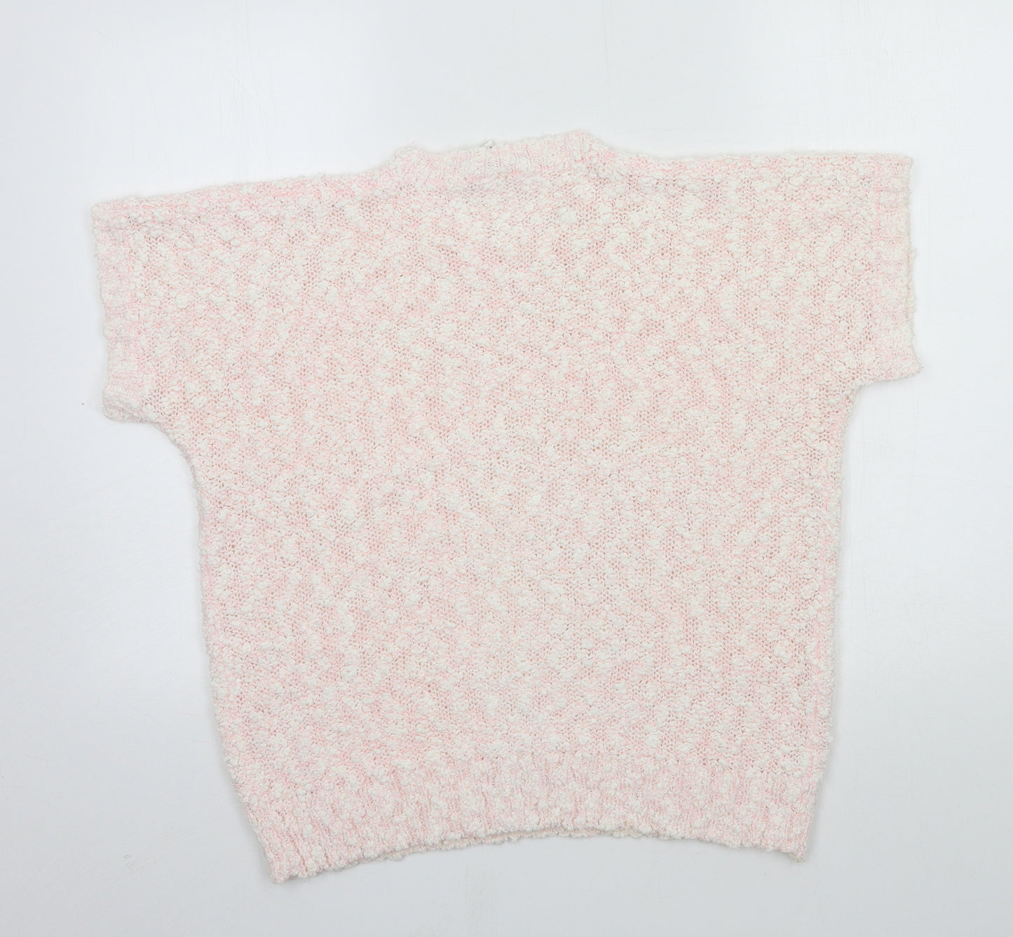 Preworn Womens Pink  Knit Pullover Jumper Size 18