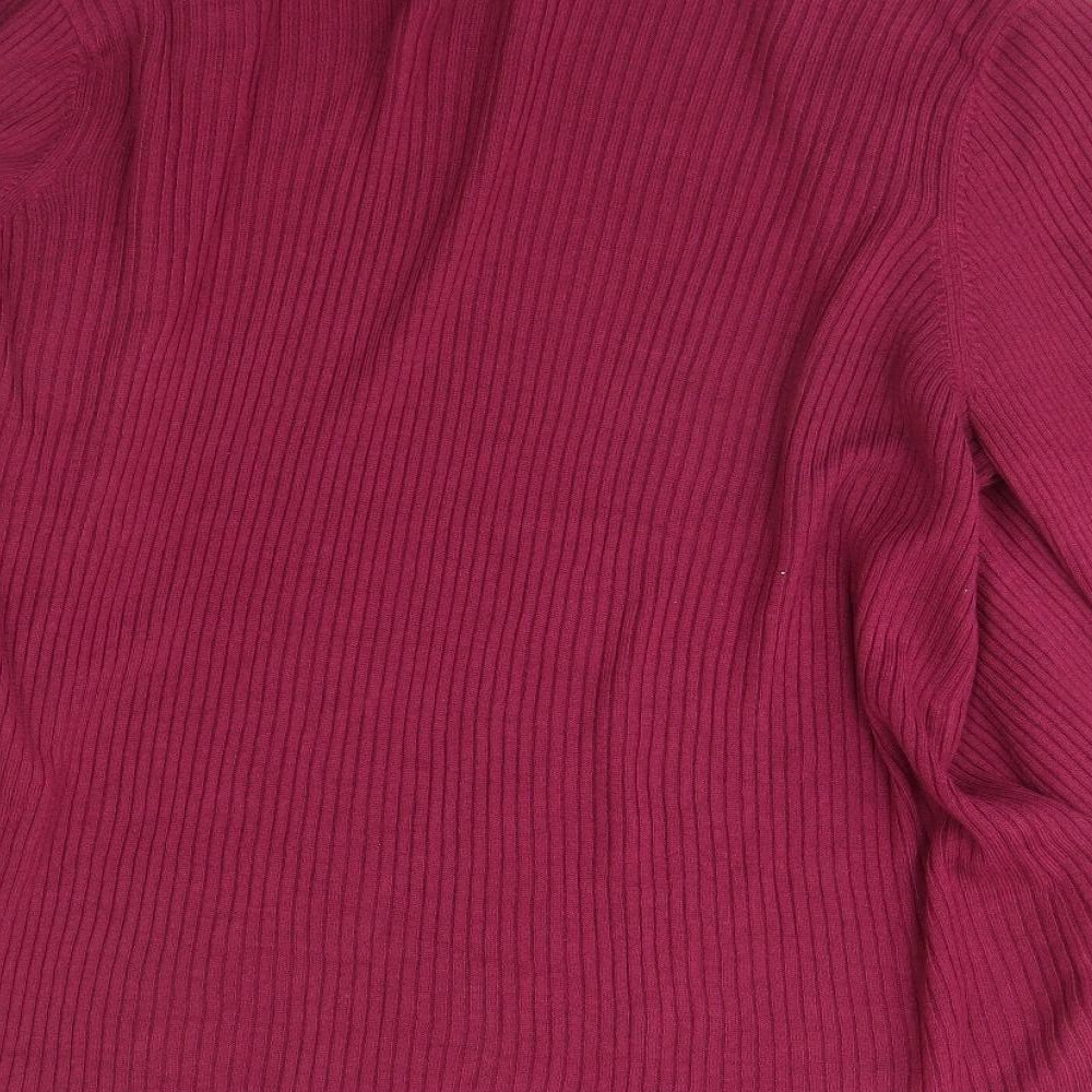 M&S Womens Purple   Cardigan Jumper Size 22