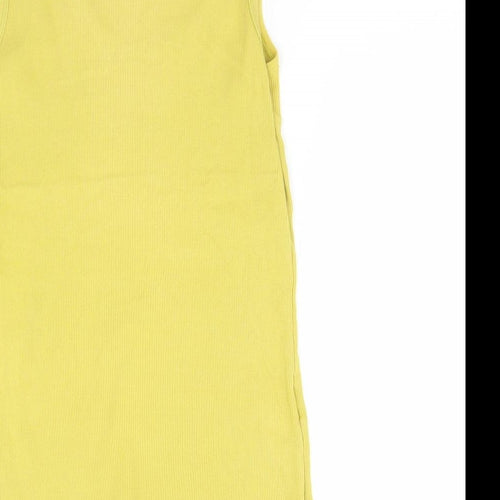 Papaya Womens Yellow   Basic Tank Size 14