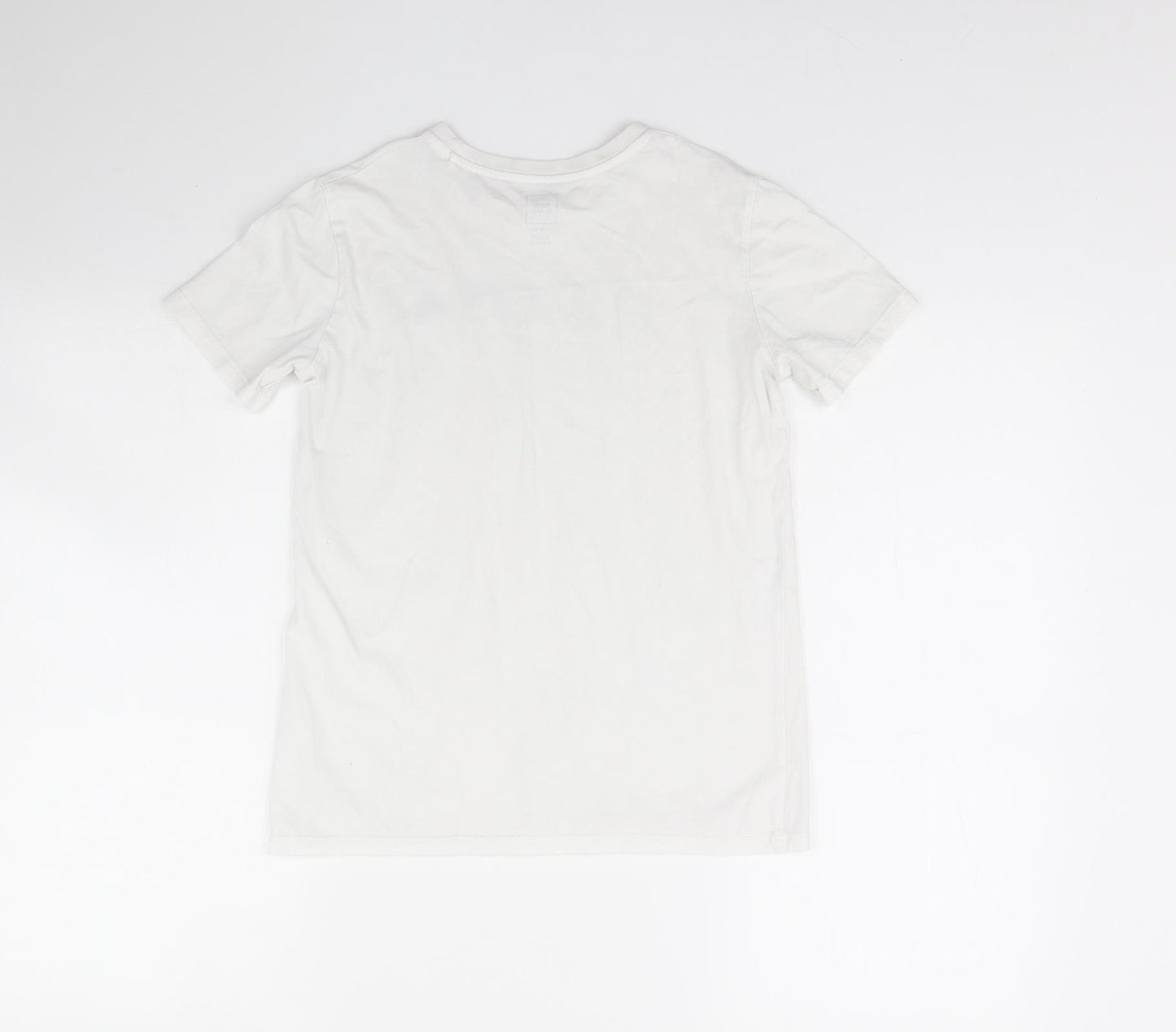 River island  Boys White   Basic T-Shirt Size 9 Years