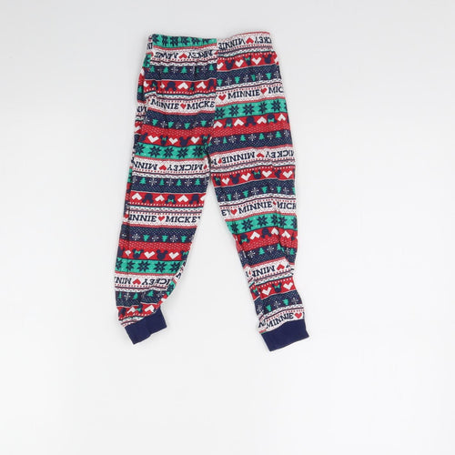 Nutmeg Baby Multicoloured Striped  Cami Pyjama Pants Size 18-24 Months  - Christmas