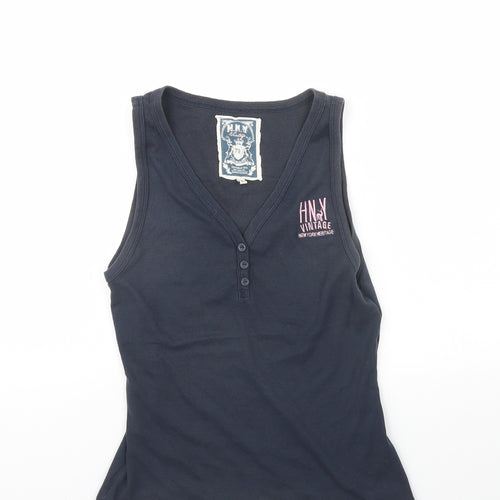 MNY Womens Blue   Basic Tank Size L