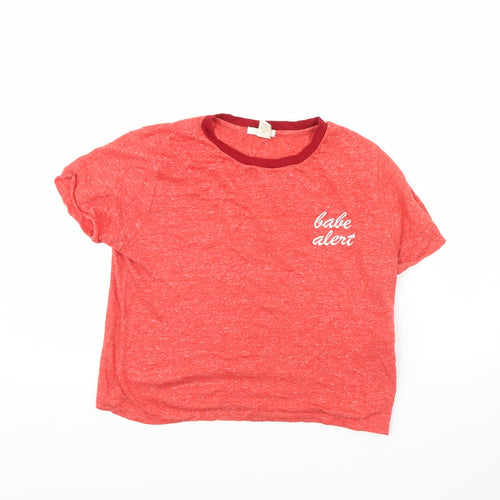 FOREVER 21 Womens Red   Basic T-Shirt Size S
