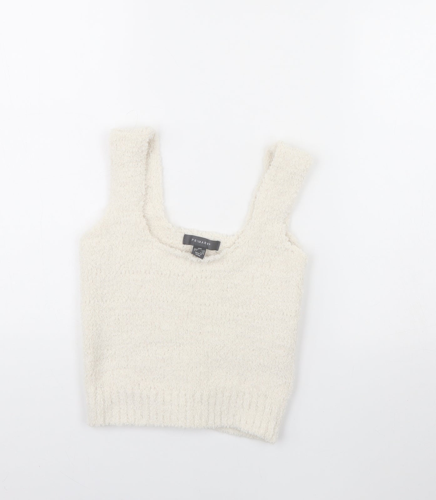 Primark Womens Ivory   Basic Tank Size 2XS