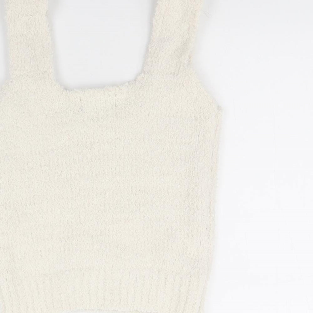 Primark Womens Ivory   Basic Tank Size 2XS