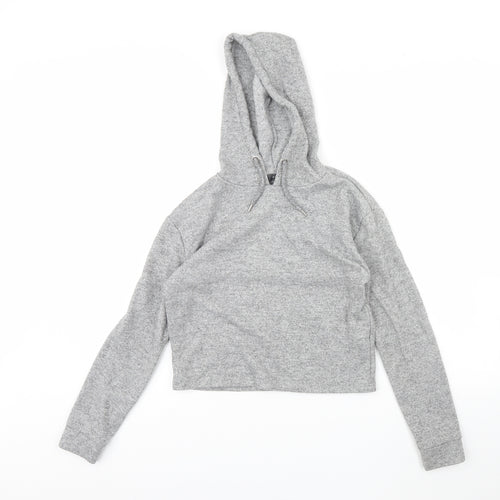 Primark Womens Grey   Pullover Hoodie Size 2XS