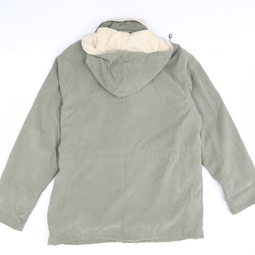 Radish Womens Green   Overcoat Coat Size 18