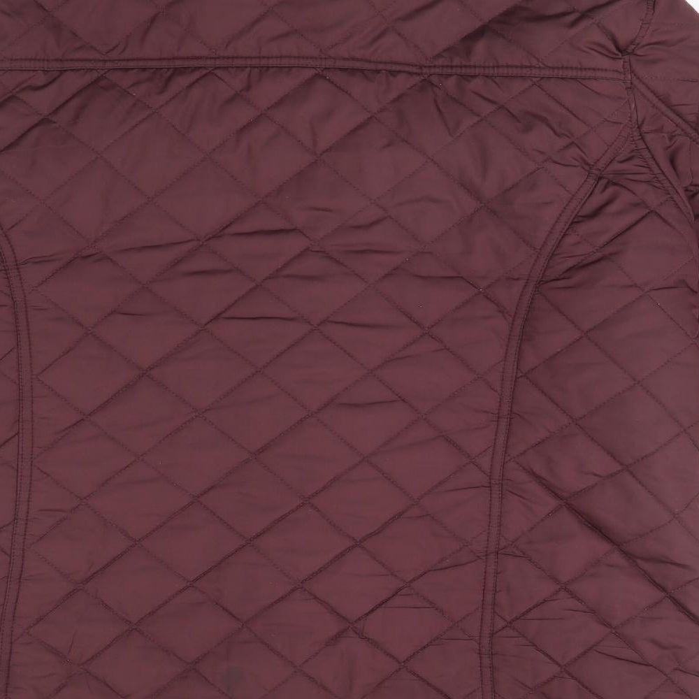 George Mens Purple   Rain Coat Coat Size XL