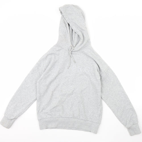 USA Pro Womens Grey   Pullover Hoodie Size 12