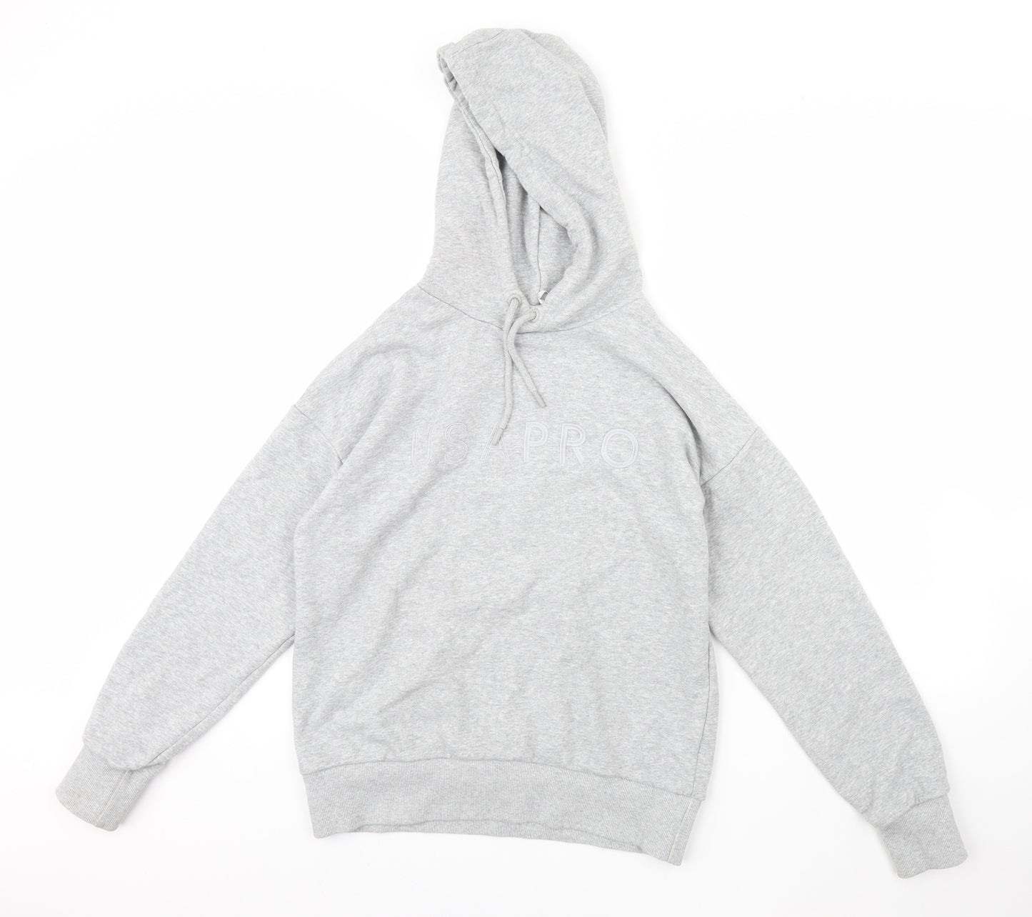 USA Pro Womens Grey   Pullover Hoodie Size 12