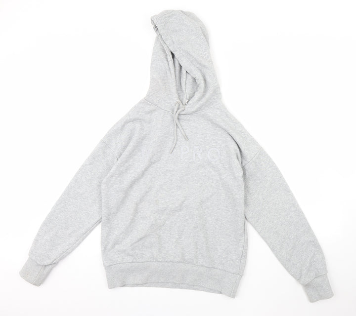 USA Pro Womens Grey Pullover Hoodie Size 12