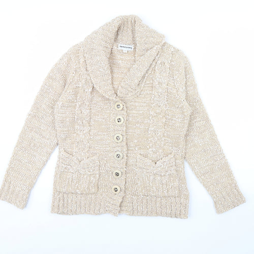 Ann McCarthey Womens Beige   Jacket  Size M