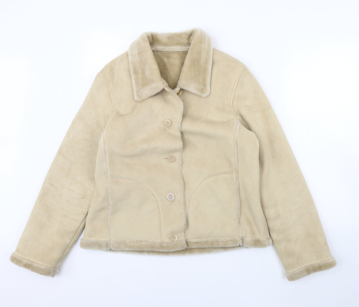 Target Womens Beige   Jacket  Size 14