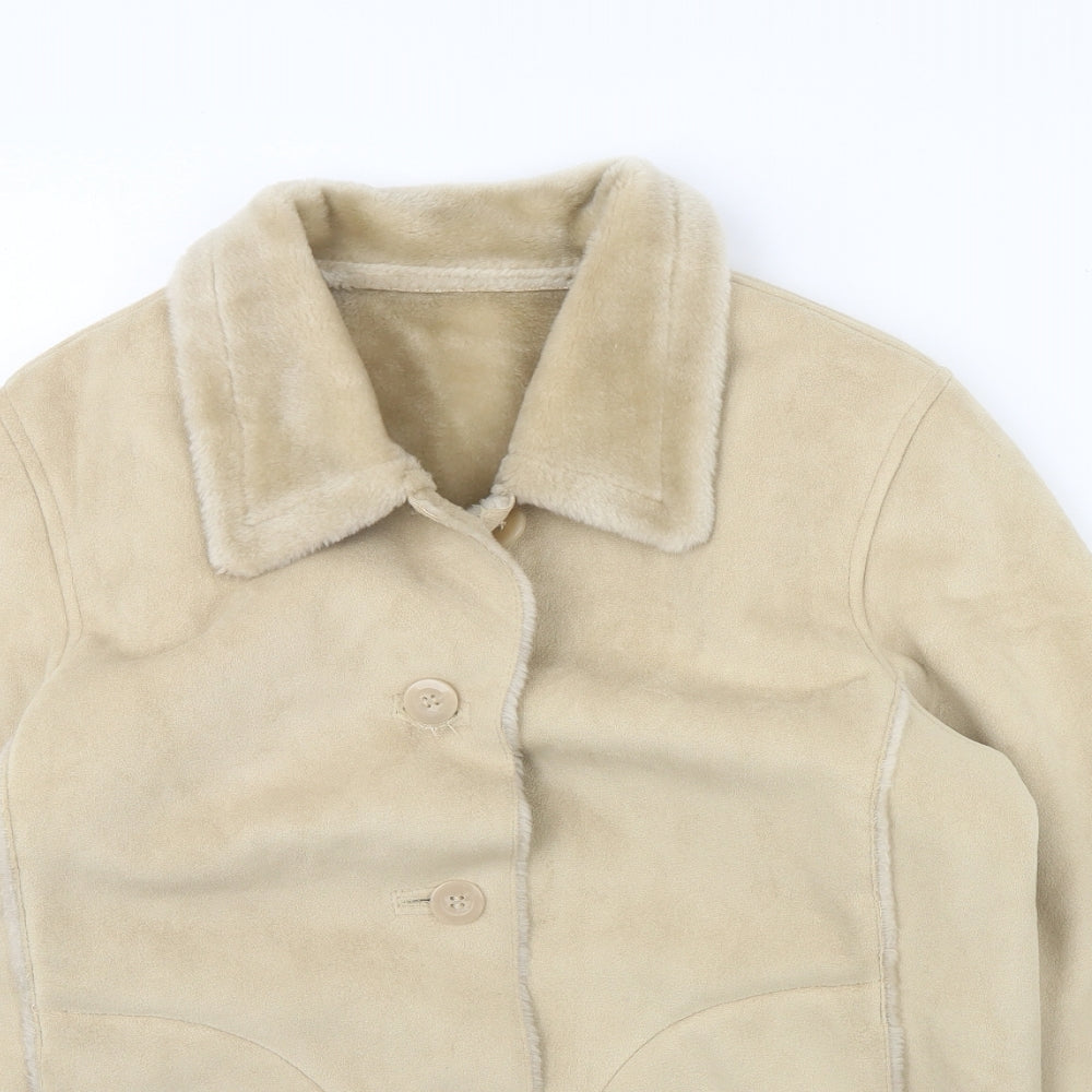 Target Womens Beige   Jacket  Size 14