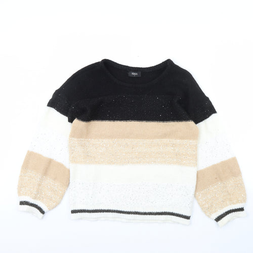 Klass  Womens Beige   Pullover Jumper Size S