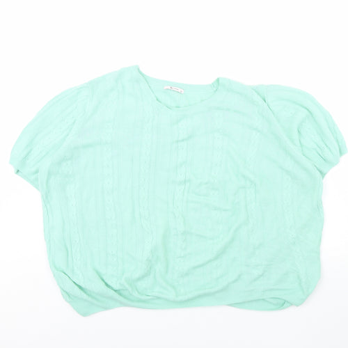 TU Womens Green   Pullover Jumper Size 16
