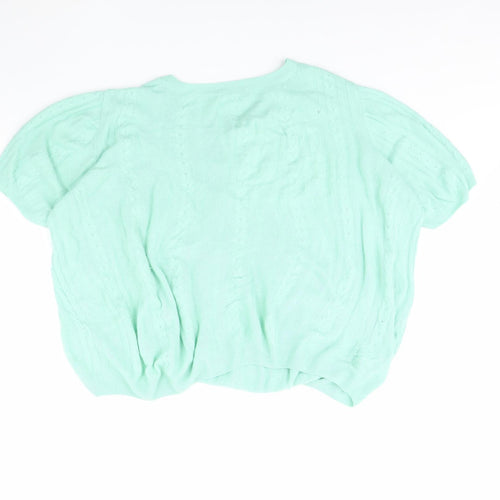 TU Womens Green   Pullover Jumper Size 16