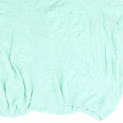 TU Womens Green   Pullover Jumper Size 16