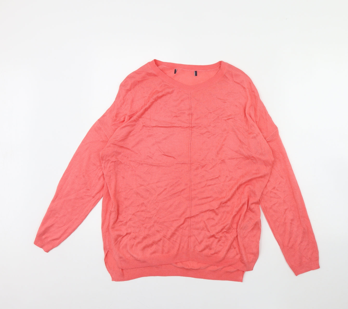 M&S Womens Pink   Pullover Jumper Size L
