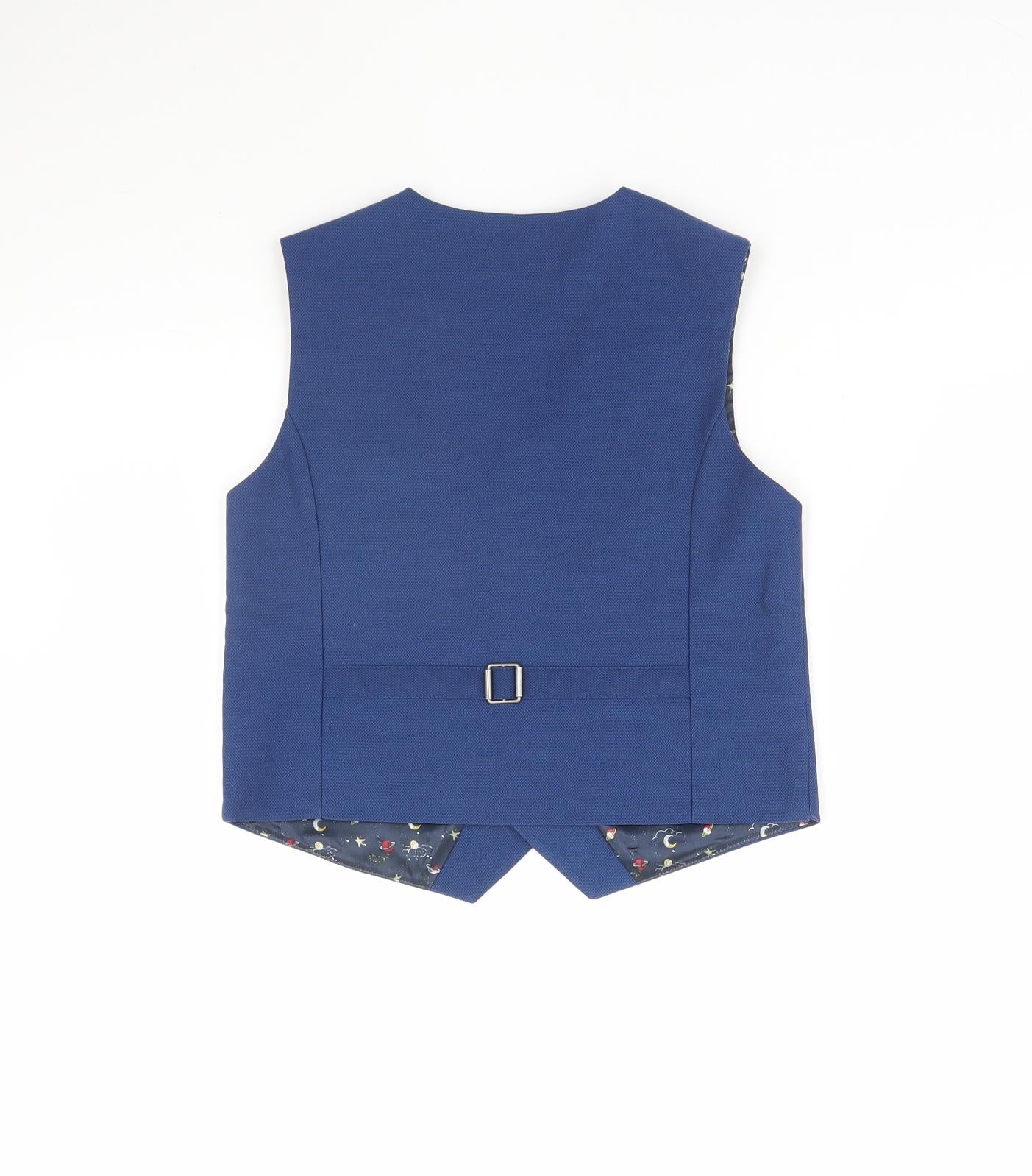 Monsoon Boys Blue   Jacket Waistcoat Size 9 Years