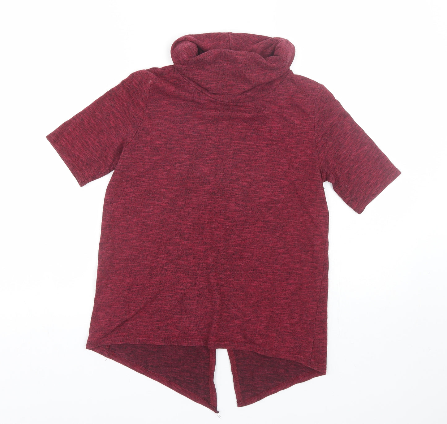 Miss Selfridge Womens Red   Basic T-Shirt Size 8