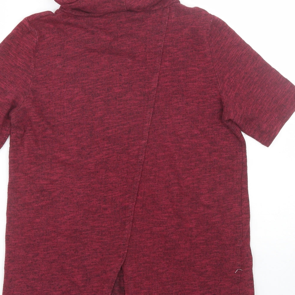 Miss Selfridge Womens Red   Basic T-Shirt Size 8