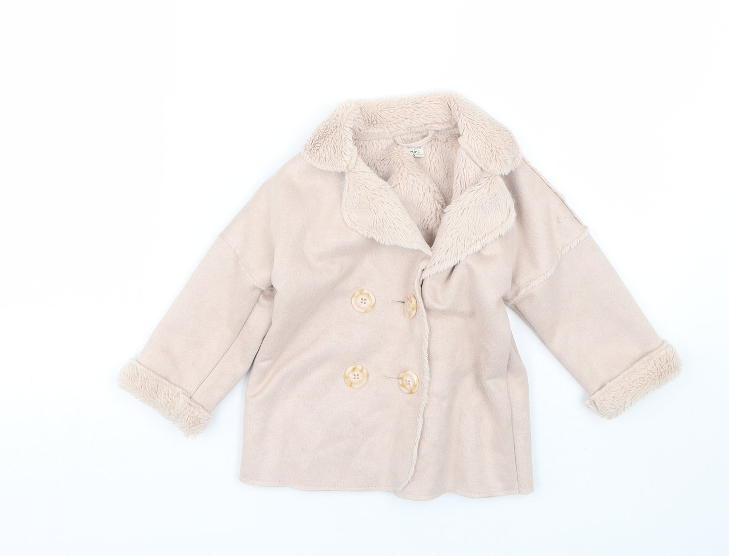 River Island Girls Pink   Jacket Coat Size 18-24 Months