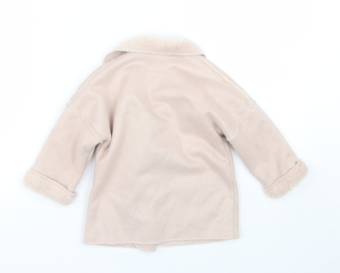 River Island Girls Pink   Jacket Coat Size 18-24 Months
