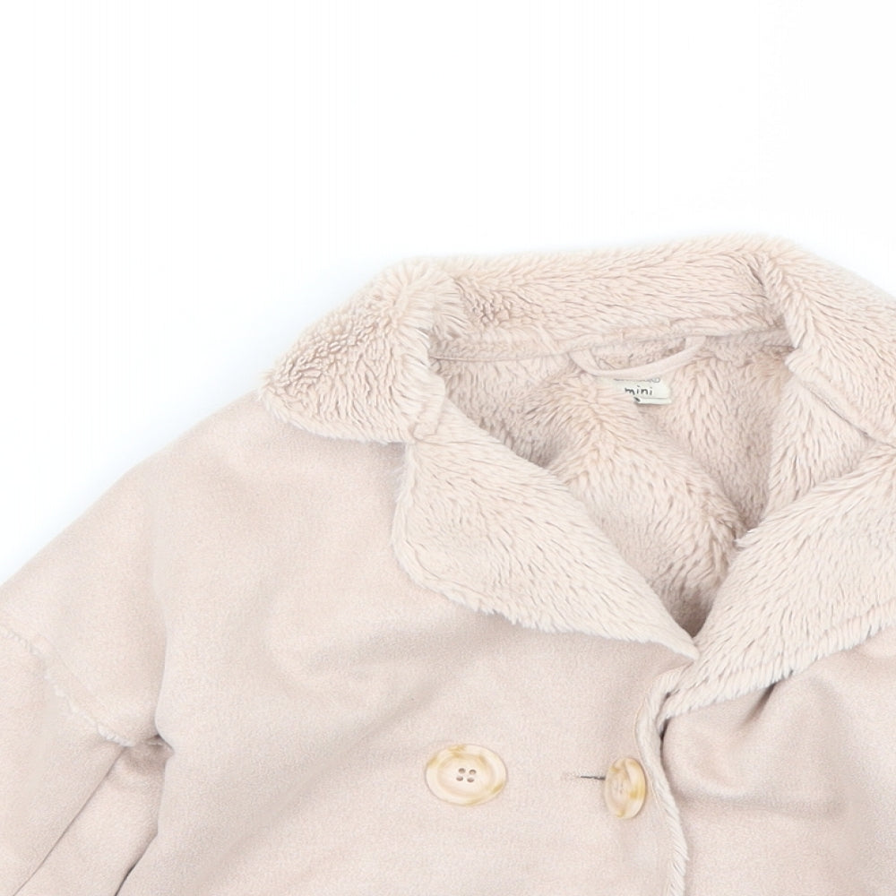 River Island Girls Pink   Jacket Coat Size 18-24 Months