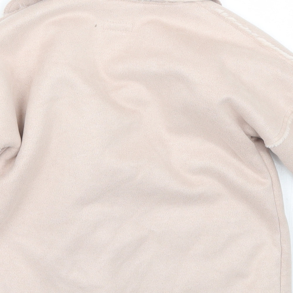 River Island Girls Pink   Jacket Coat Size 18-24 Months