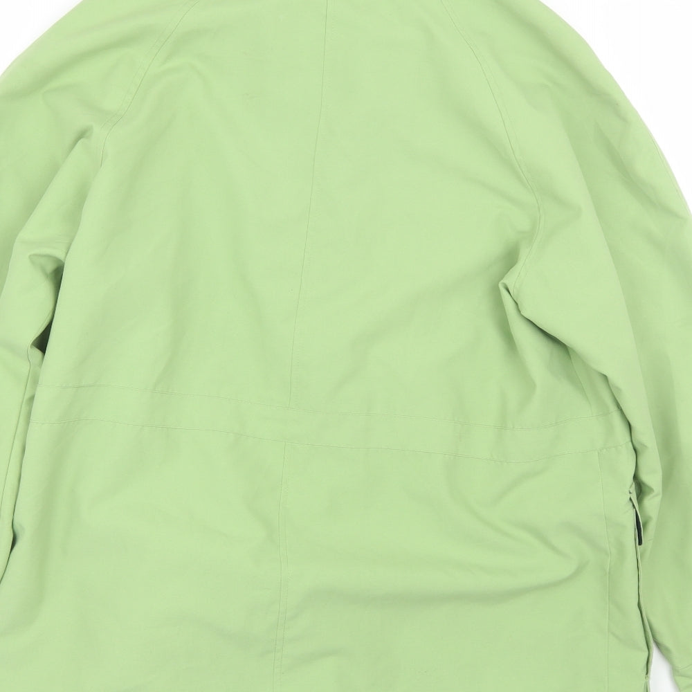 Compliments outwear Womens Green   Rain Coat Coat Size 14