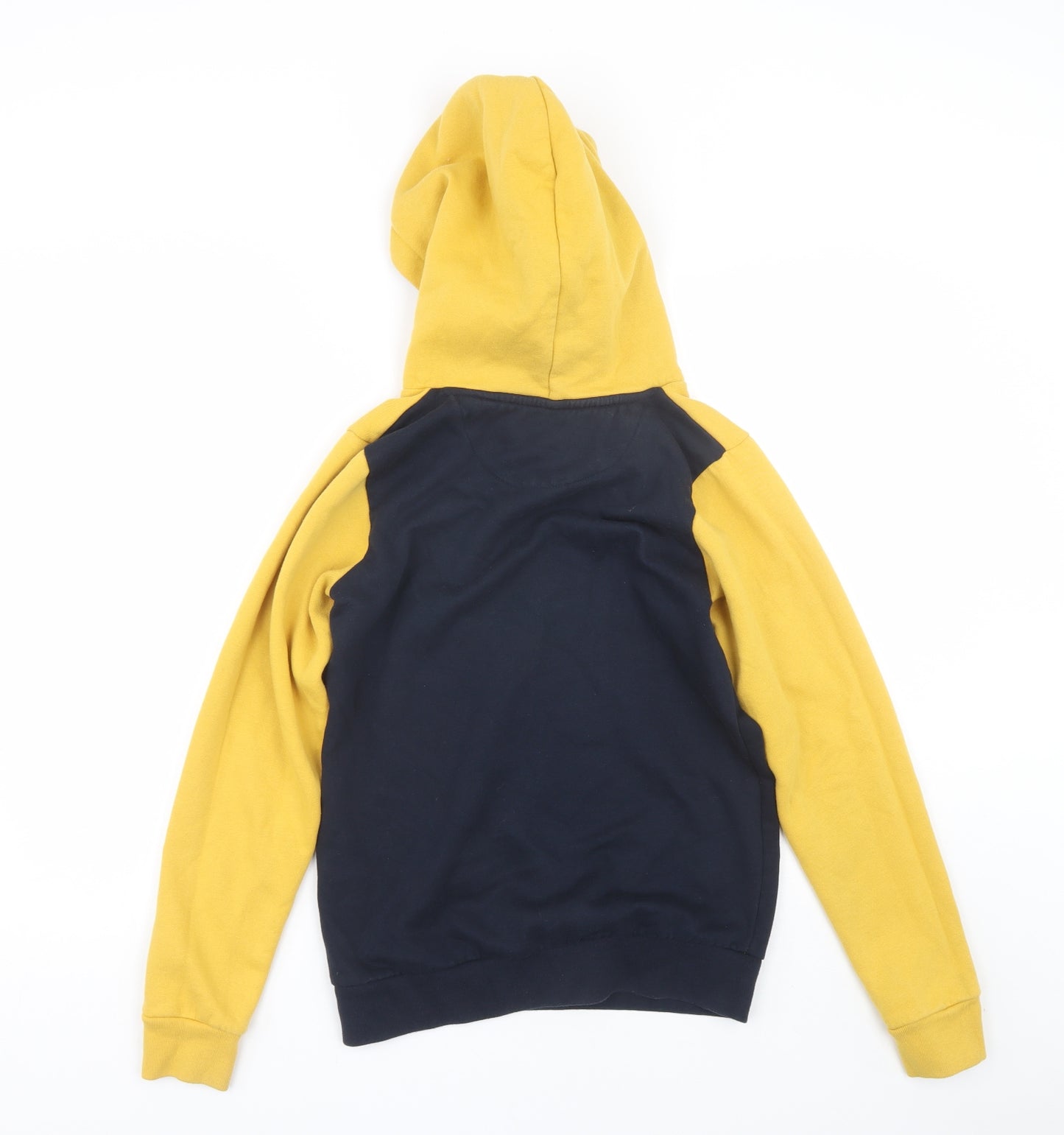 JACK & JONES Boys Yellow   Pullover Hoodie Size 13-14 Years