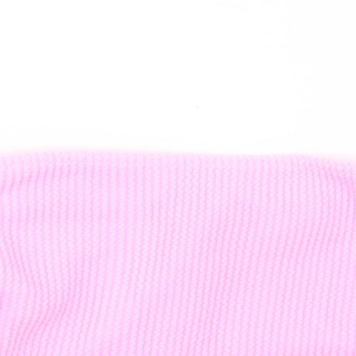 Boohoo Womens Pink   Cropped Tank Size 12