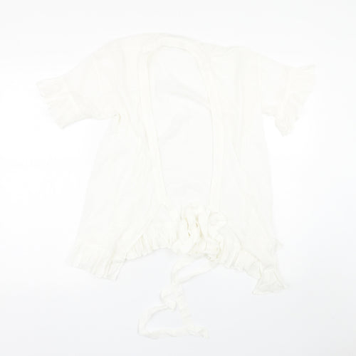 Lost ink Womens White   Basic Blouse Size S